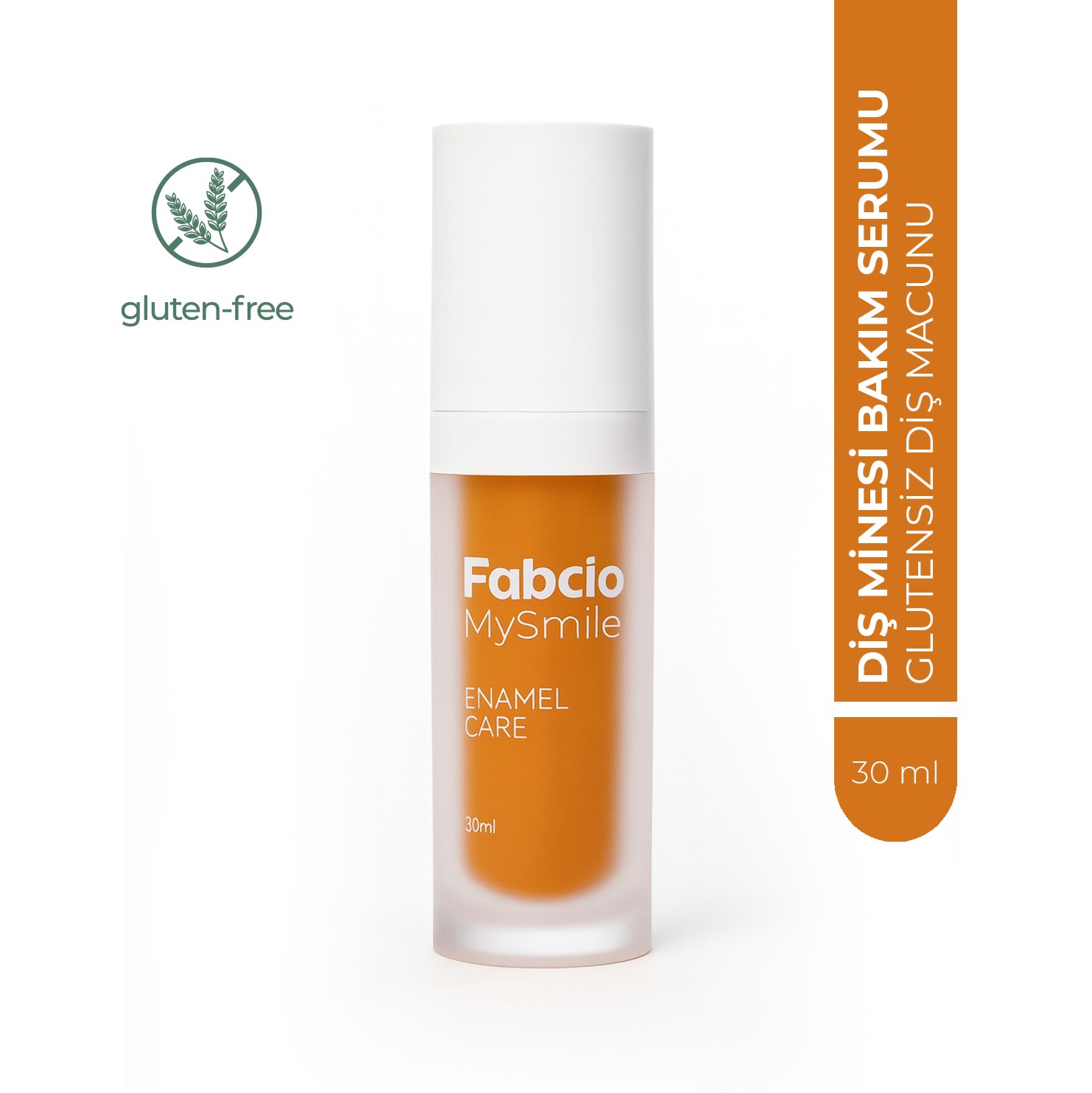 Fabcio MySmile Florürsüz Diş Minesi Bakım, Hassasiyet Giderici Serum/Diş Macunu