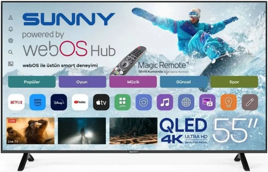 SUNNY SN55QUPRL-W02M TV