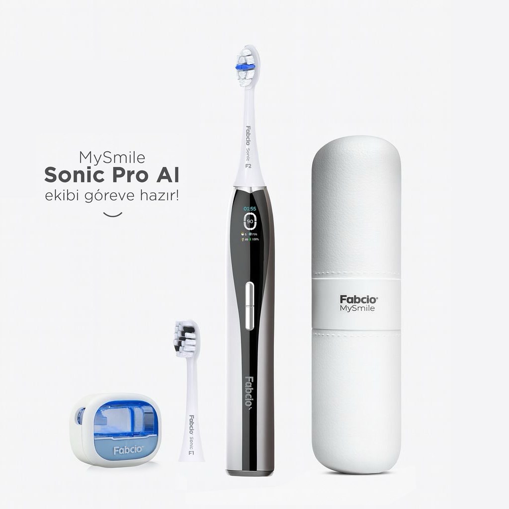 FABCİO FBC375  MYSMİLE SONİC PRO AL TOOTHBRUSH WHİTE
